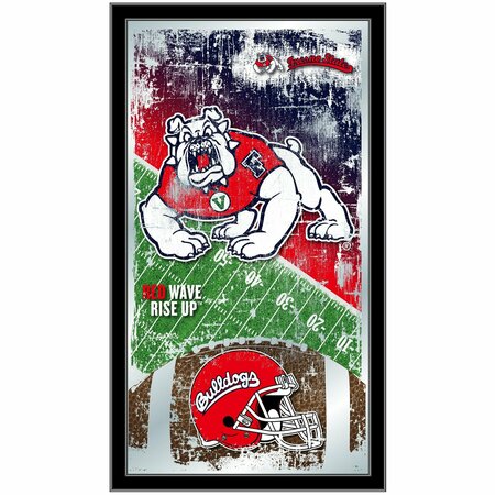 HOLLAND BAR STOOL CO Fresno State University 15" x 26" Football Mirror MFtblFresSt